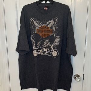 Harley Davidson Grey Durango Tshirt‎ size 2XL EUC